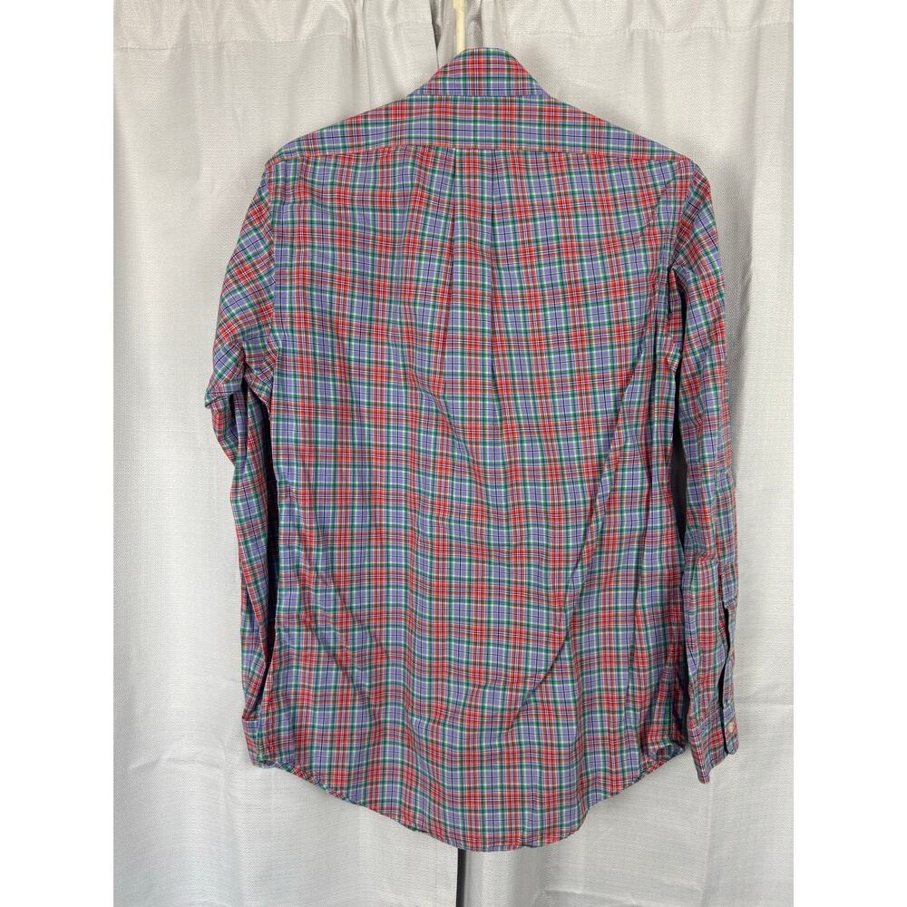 Polo Ralph Lauren Plaid Button Down Shirt Custom Fit Cotton S - Picture 4 of 5